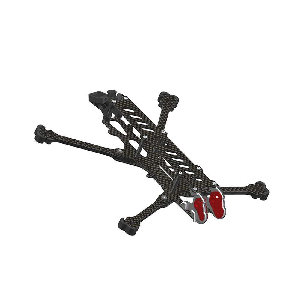 JMT DIY 218MM 169MM Radstand 5 Zoll 4 Zoll LR4 LR5 Long Range Rahmenkit für DJI O4 Wide FlyFox No.15 FPV Racing RC Drohne – Detail 18