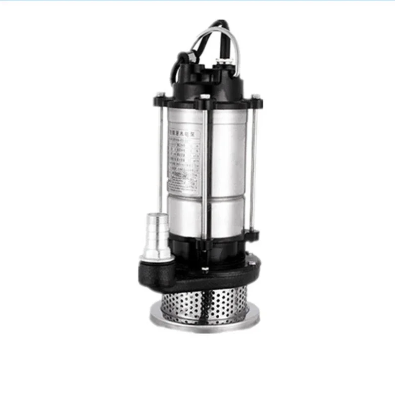 Submersible pump 220V pump, household stainless steel sewage pump