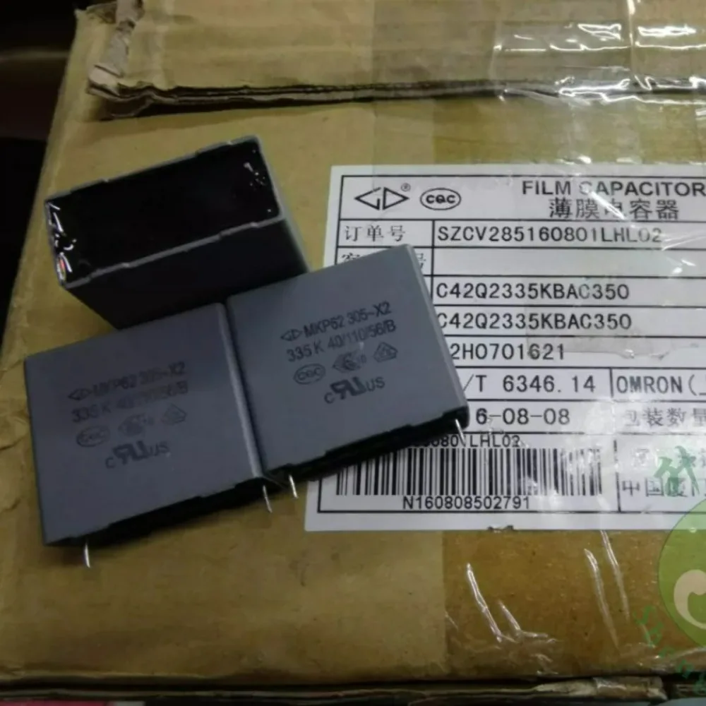 5pcs/lot Fara MKP62 3.3uf 305vAC 3u3 335 Brand New 28mm Film Capacitor (Thickness: 16mm) C42Q2335KBAC350