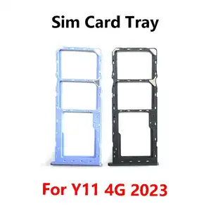 Bilashmart vivo Y11 2023 4G V2236A Sim Card Slot Tray Holder Sim Card Reader Socket