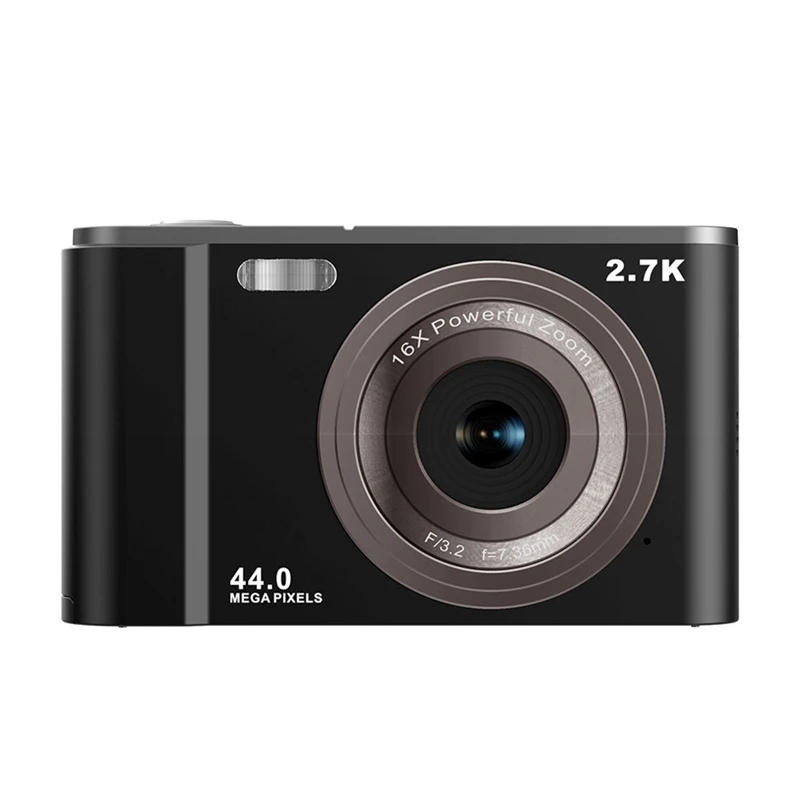 

2.7K HD 44MP Digital Camera With 16x Digital Zoom Compact Pocket Camera With Fill Iight Suitable For Teenagers And Children