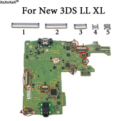 For New 3DS XL LL Original LCD Display Screen Flex Cable Switch board Motherboard FPC Socket For New 3DSXL Repair Accessory
