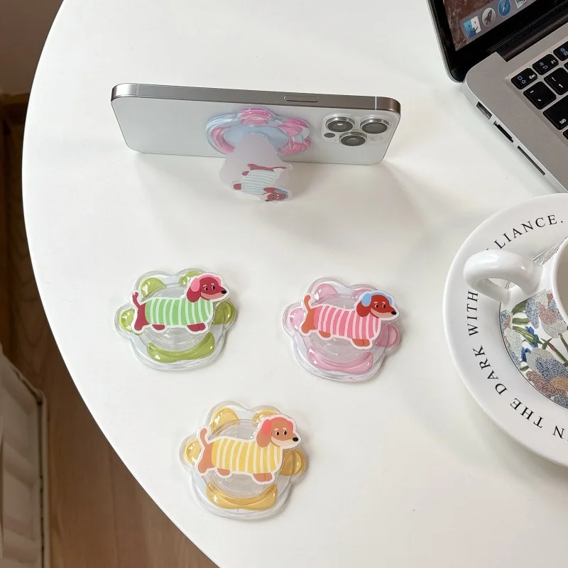 

Корейская милая звезда для магнитного телефона Magsafe Griptok Grip Tok держатель для IPhone 17, чехол для беспроводной зарядки