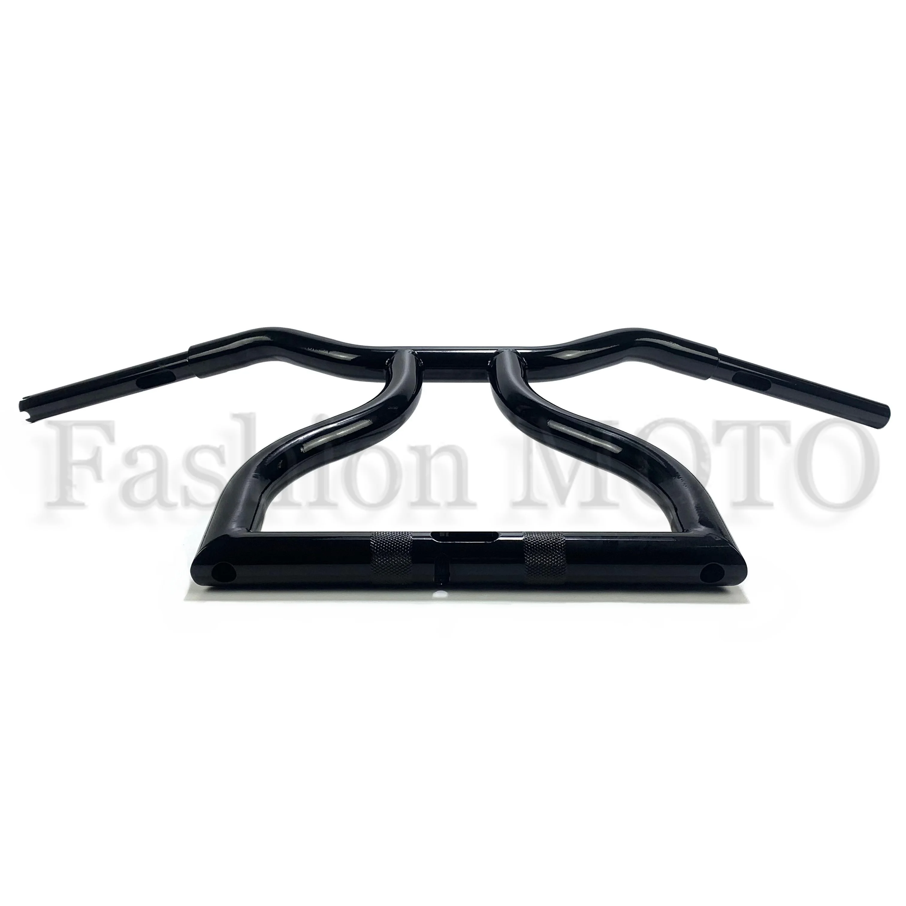 Manubrio moto 32mm 1-1/4 pollici Ape Hanger T Bar per Harley Road Glide 2014-2023 Volante moto Nero