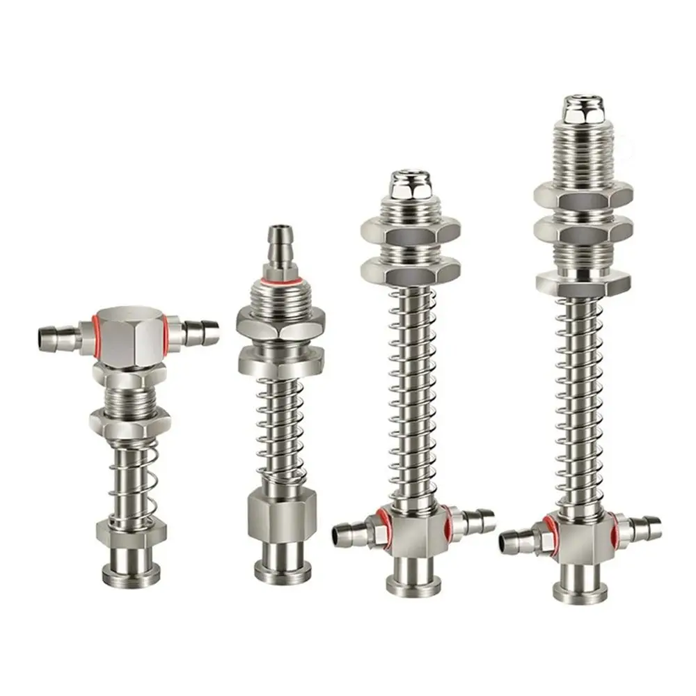 1Pcs M10 Vacuum Suction Cup Bracket Side Tail Air Inlet Large Head Vacuum Nozzle Rod M10-L45 To M10-L110 T-Type