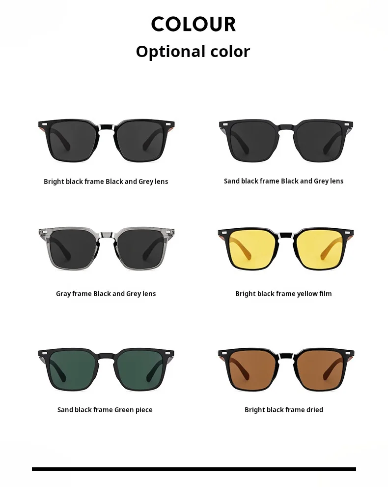 Lzabella Neue polarisierte Sonnenbrille für Herren, modische Outdoor-Fahrbrille, blendfreie Brille, Damen-Sonnenbrille 280876 – Detail 12