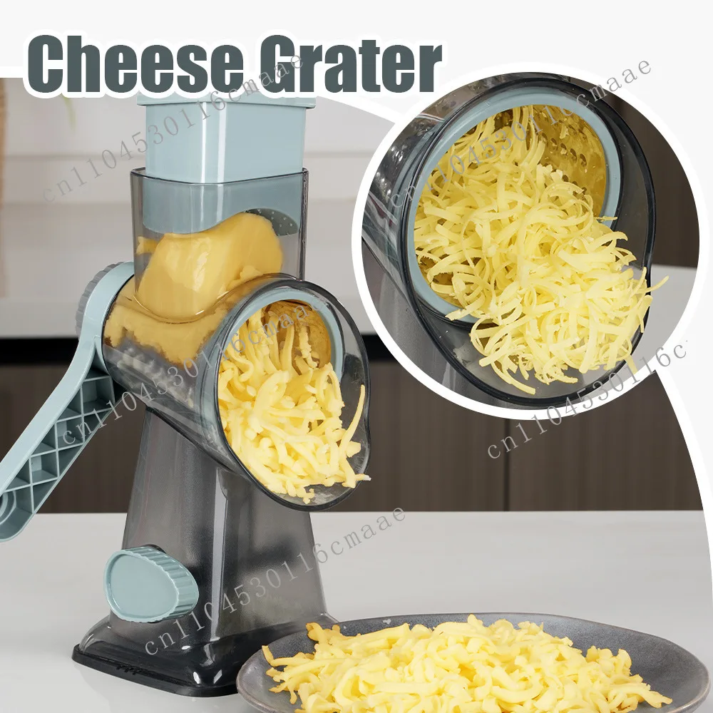 Multifunctional vegetable cutter Hand roller Shredded cheese slicer Shredding Hand crank vegetable cutter Kitchen gadgets