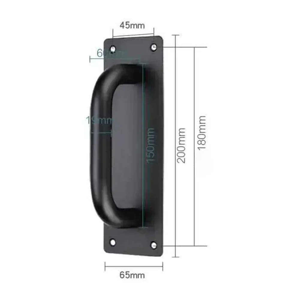 

Ручка в современном стиле, раздвижная дверь, серебряный держатель из нержавеющей стали, сарай, черный шкаф для ворот, туалетная фурнитура