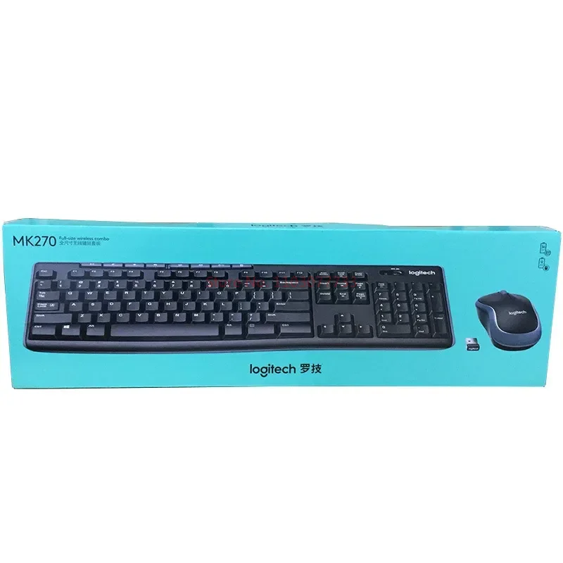 Imagem -05 - Logitech-conjunto Óptico de Teclado e Mouse sem Fio Desktop Combos Casa e Escritório Mk270 1000dpi Mk275