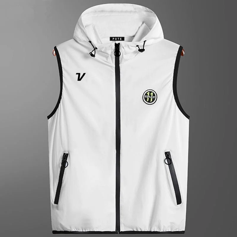 

2024 Golf Wear Autumn Outdoor Men's Golf Vest Sports Fashion Leisure Golf Jacket Outdoor Sports Men's