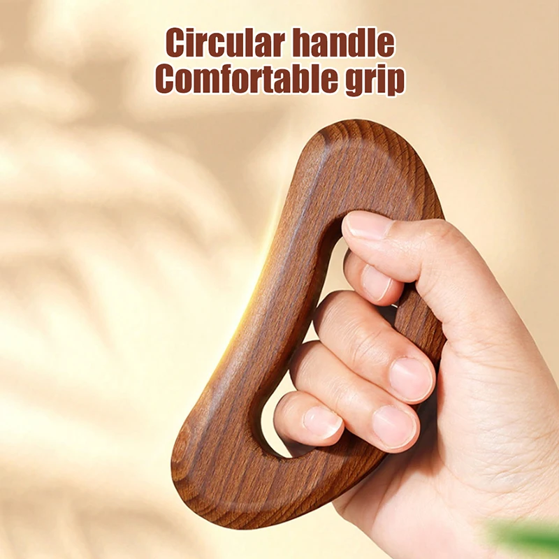 

Wooden Cellulite Massager Body Guasha Tool Lymphatic Drainage Massager Muscle Scraper Back Massage Tool Relieve Muscle Fatigue