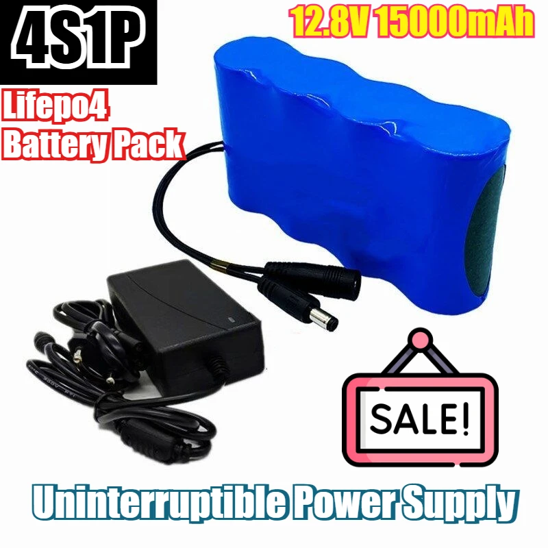 

4S1P 32700 12,8 В 15000 мАч Lifepo4 аккумулятор, для электрической лодки, источник бесперебойного питания