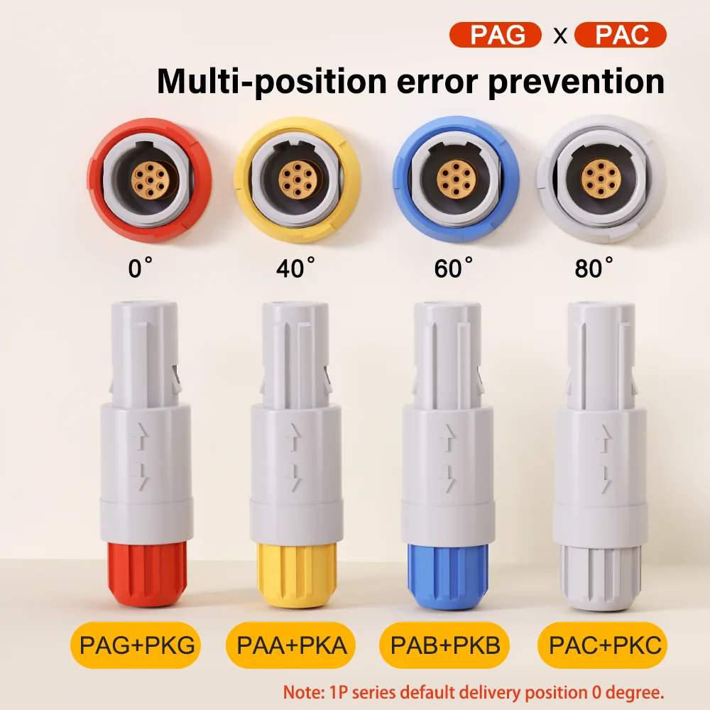 Compatible REDEL PAG PKG PLG CAB CKB CLB 1P 2P Series 2 3 4 5 6 8 9 10 14 26Pins Medical Plastic Plug Socket Push-Pull Connector