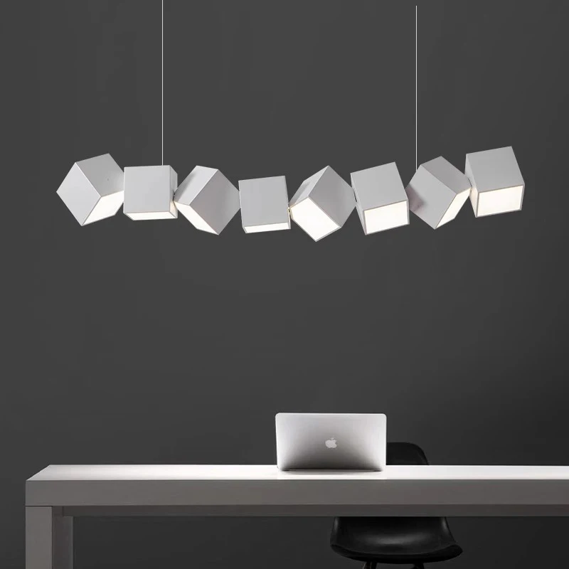 Nordic Modern Living Room Pendant Lights Glass Bubble Restaurant Lighting Atmospheric Art Bar Counter Pendant Light