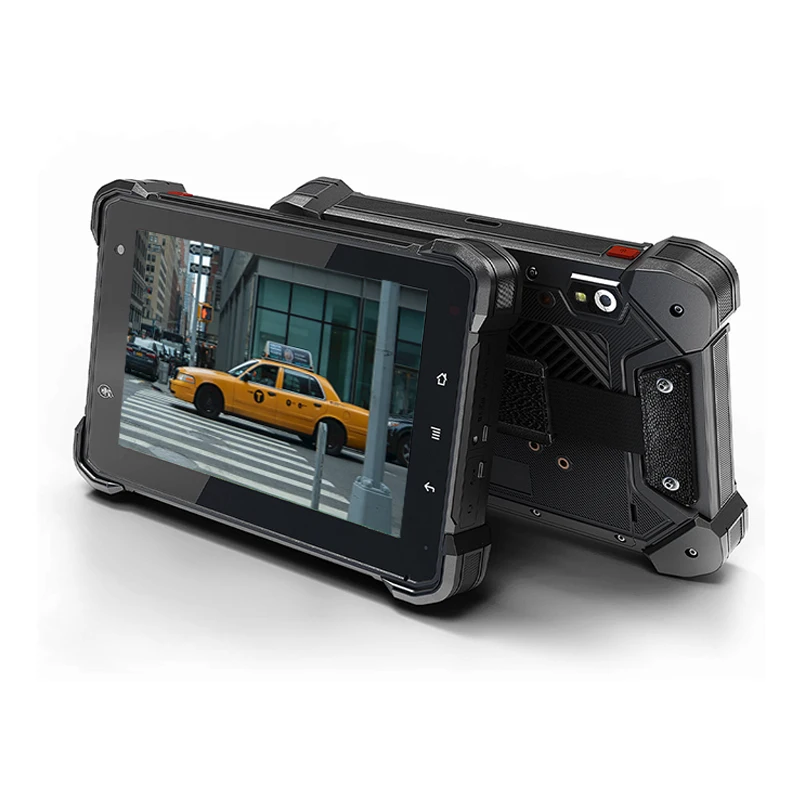 OEM/ODM 7 Inch IP67 ISO 7637-2 GPS 4G Rugged Android Tablet with CANBUS J1939 OBD-II for Taxi Fleet Management