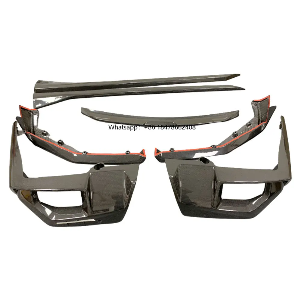 

Carbon Fiber Bodykit Front Lip &side Skirt,&spoiler,&diffuserfor G90 M5