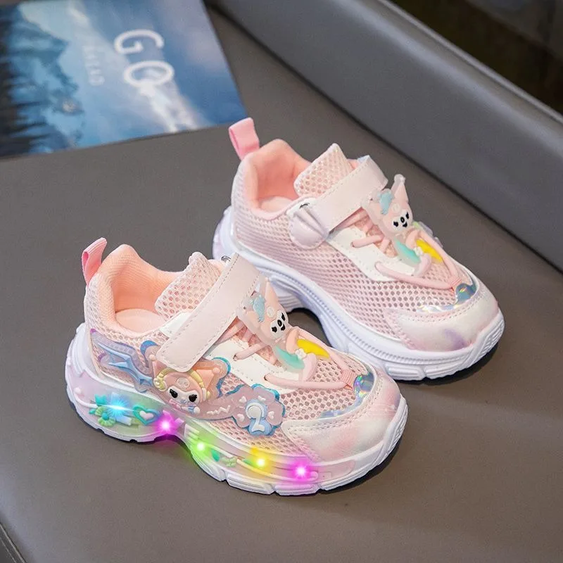 Dziewczęce Chłopięce Kawaii Sanrio Anime Dziecięce Buty Codzienne Śliczne Kreskówkowe Miękkie Oddychające Sportowe Trampki Prezenty dla Dzieci