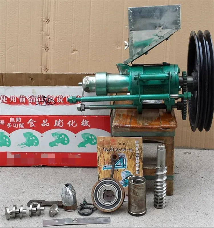 Small Corn Puff Extruder Machine Mini Puffed Rice Making Machine Puffing Snack Machine