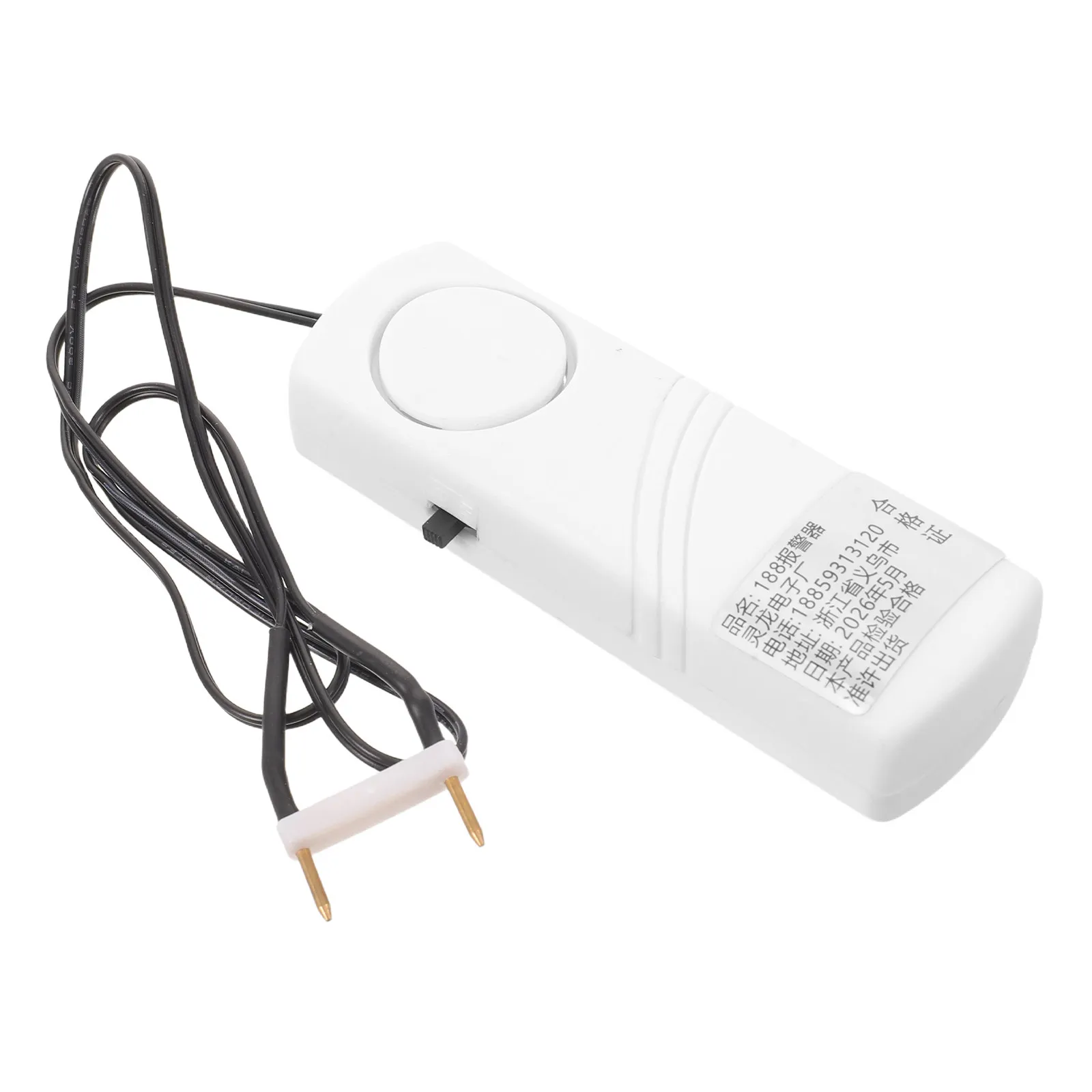 Water Level Alarm Sensor High Volume Loud Alarm Water Overflow Sensor Leak Detection Device for Kitchen Sink Aquarium Pool
