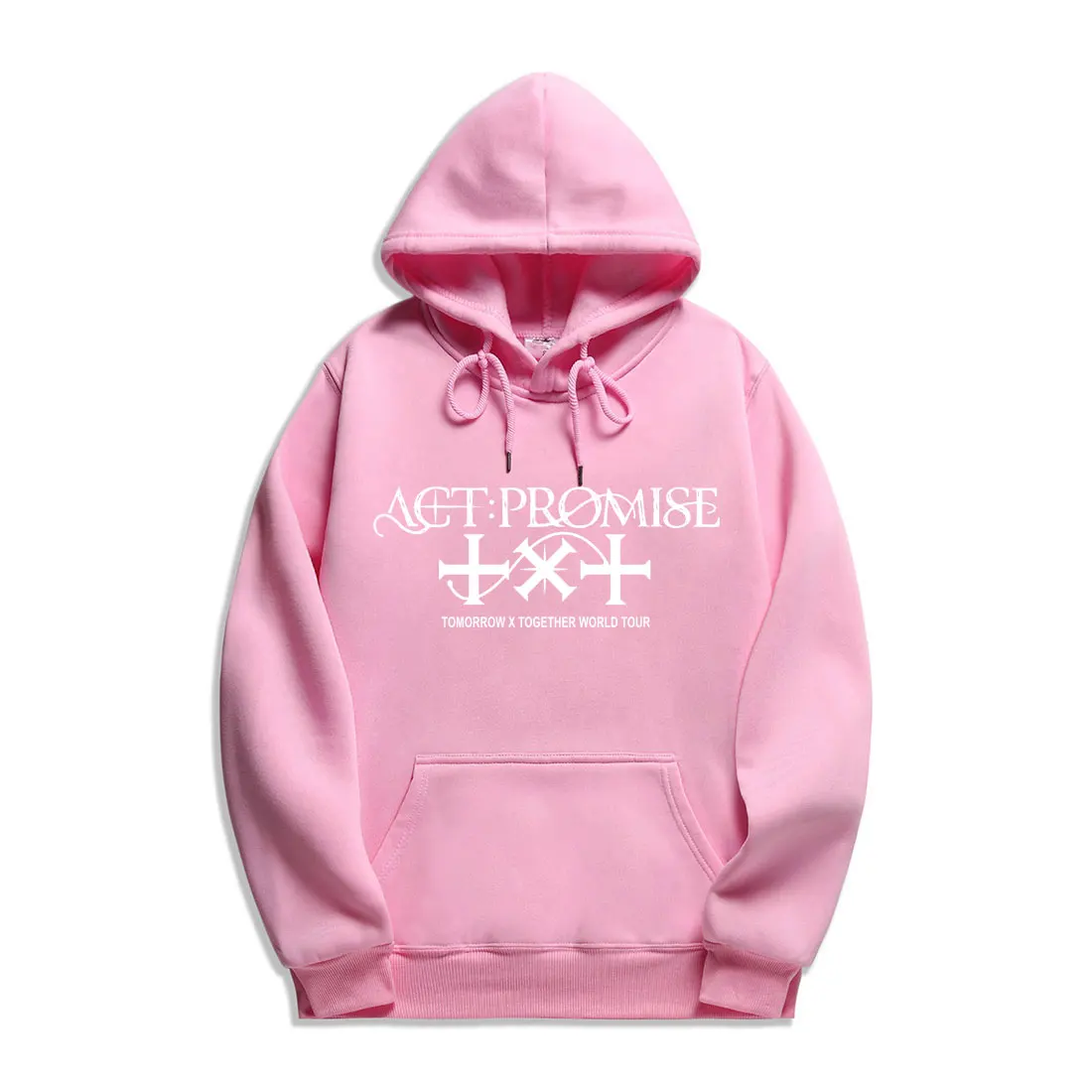 New txt act promise Hip Hop Hoodies Men Fashion Long Sleeve Sweatshirts men Cool Casual Harajuku Streetwear Pullovers y2k