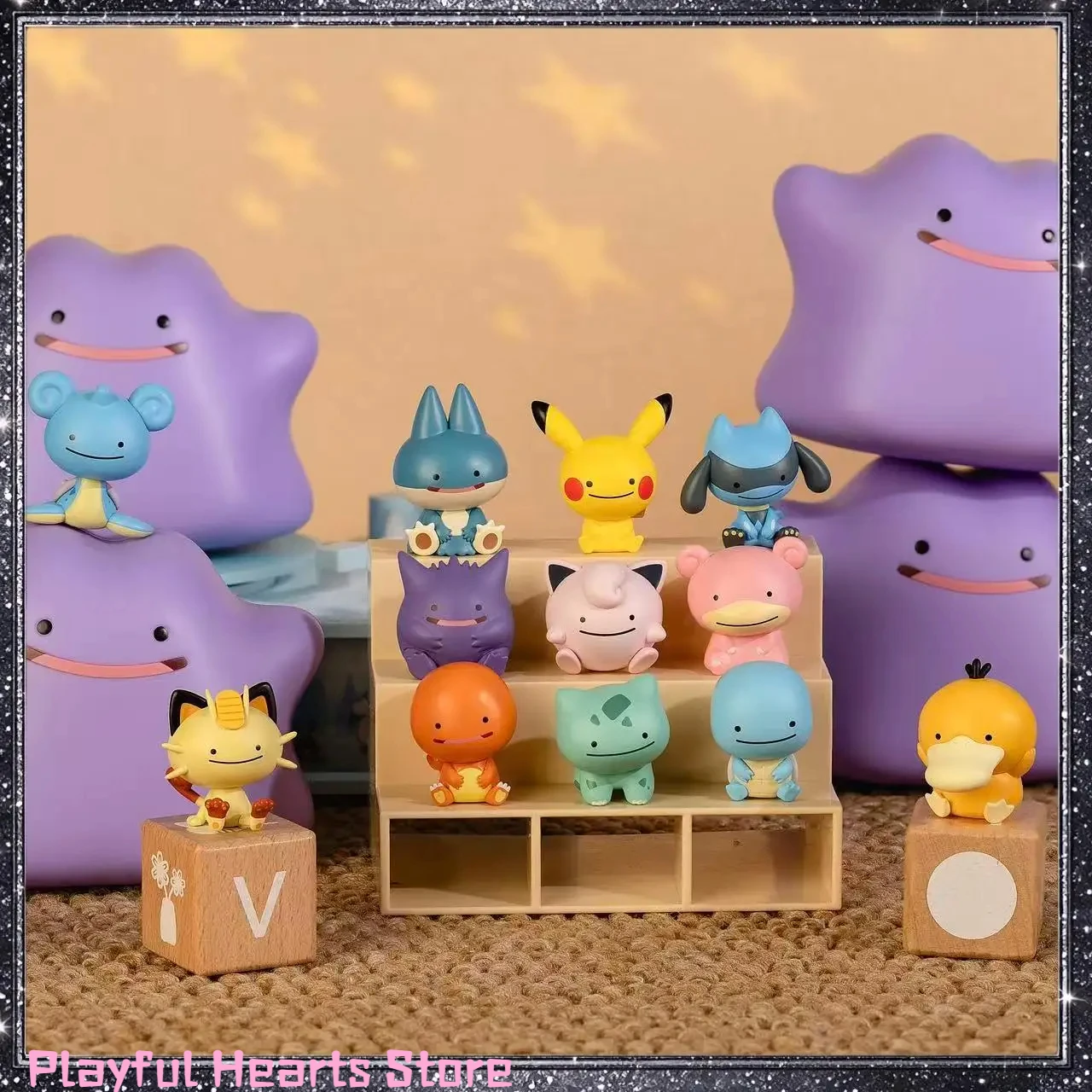 funism-pokemon-figurines-de-poche-collection-« wonders-happy-ditto »-boite-mystere-figurine-miniature-d’anime-decoration-de-bureau-objet-de-collection-cadeau