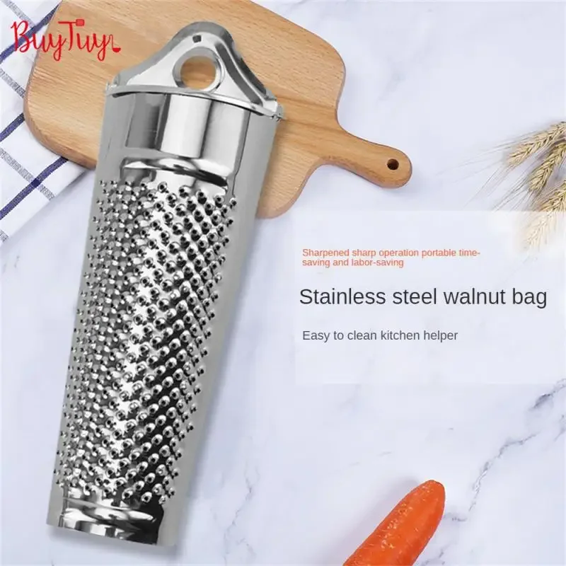 1PC Stainless Steel Versatile Hand Held Nutmeg Citrus Ginger Grater Multifunctional Ginger Garlic Nut Planer Kitchen Accessories