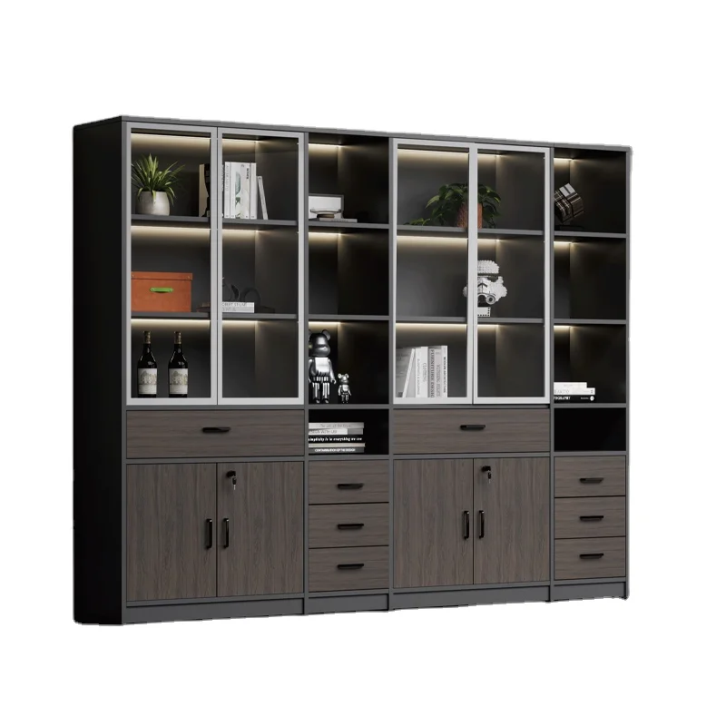 Contemporary Modern Wooden File Cabinets For Home Office School Workshop Hospital Use-Stylish Document Storage Solution