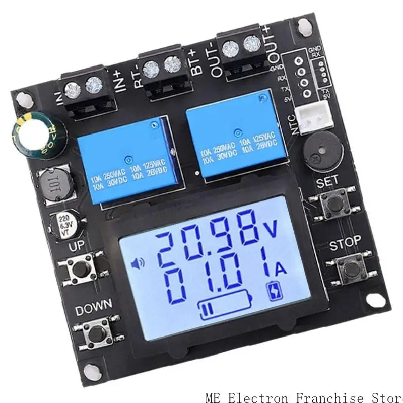 T5EA DIY DEATE ATHARTECTECTIONS Программируемые напряжения Переключатели с разрезом 10 В-110 В ЖК-экран