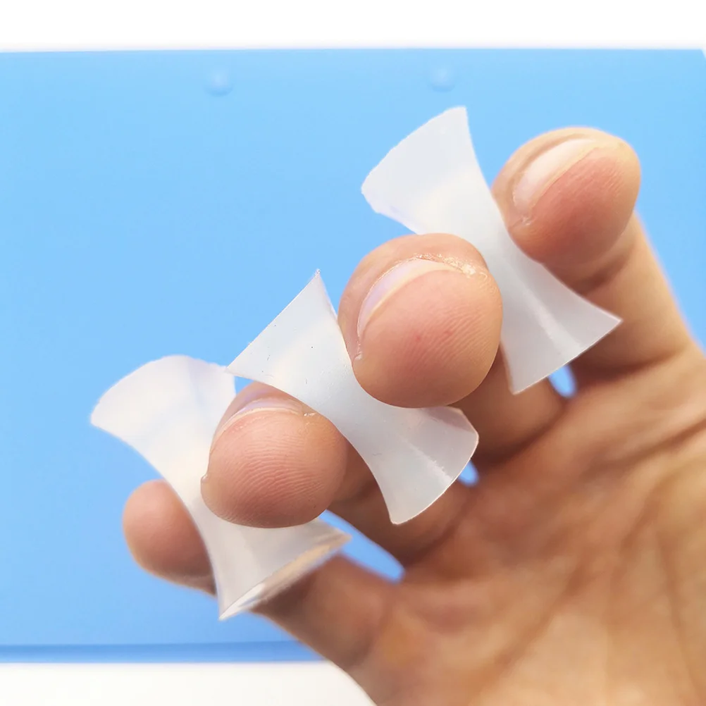 

2Pair Silicone Toe Separators for Foot Valgus Protector Pedicure Corrector Relieves Pain from Blisters Corns Bunions Daily Care