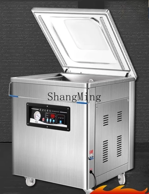 Коммерческая пищевая вакуумная машина ZYY, автоматическая эвакуация, большая упаковочная и запечатывающая машина для влажной и сухой уборки