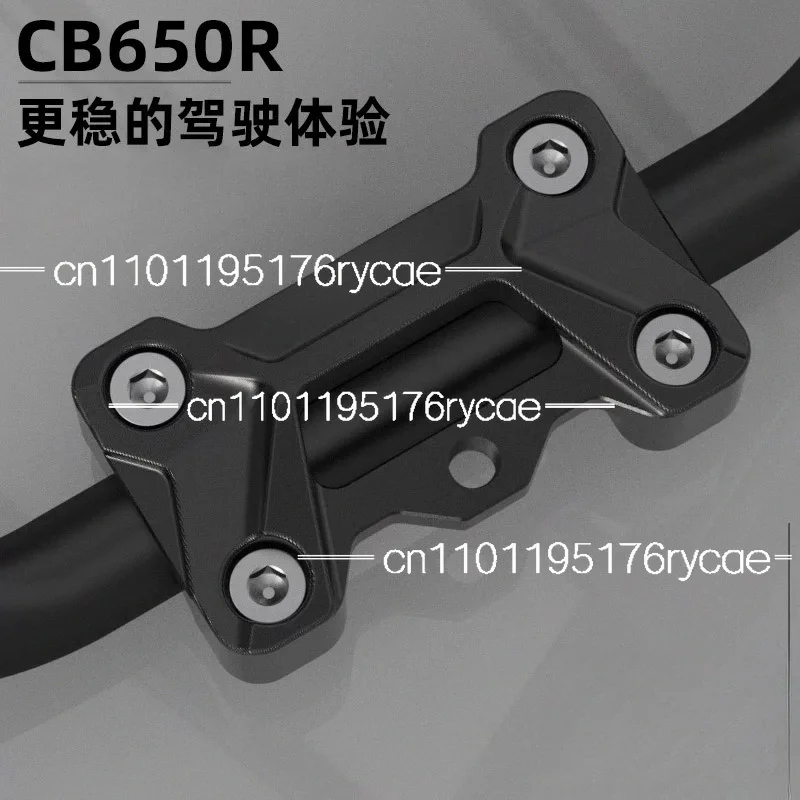 

Motorbike Modification Clamp For CB650R NX400 2024 Accessory Handlebar Risers Brick Mount Handle