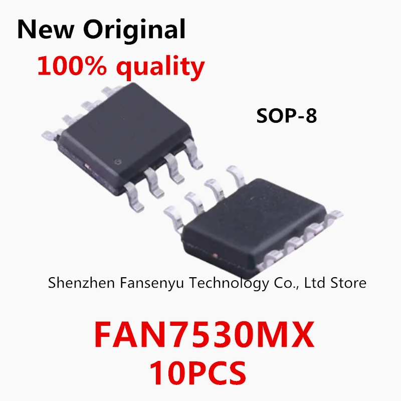 

(10piece)100% New FAN7530 FAN7530MX SOP8 Chipset