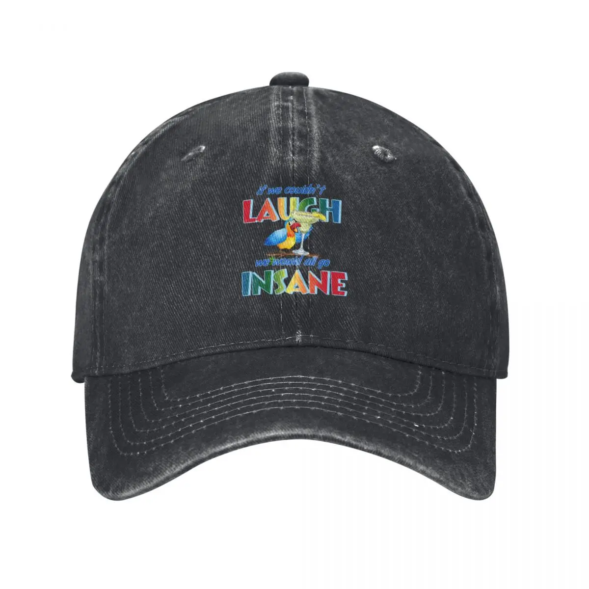 If we couldn't laugh, we would all go insane. Baseball Cap birthday Golf Hat Horse Hat Golf Women Men's