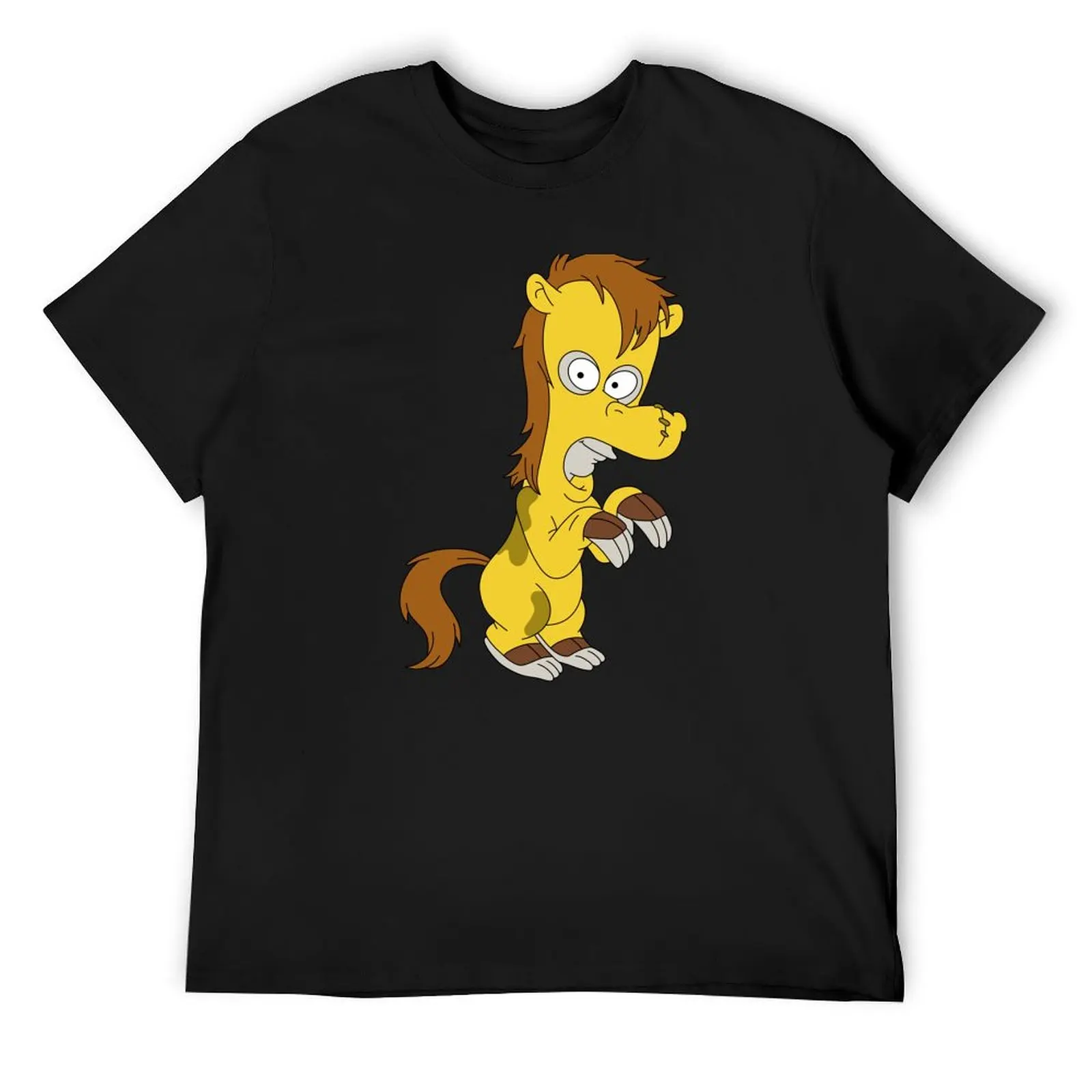

Roger as Clip Clop T-Shirt blue archive blacks anime figures Funny t-shirts fruit of the loom mens t shirts