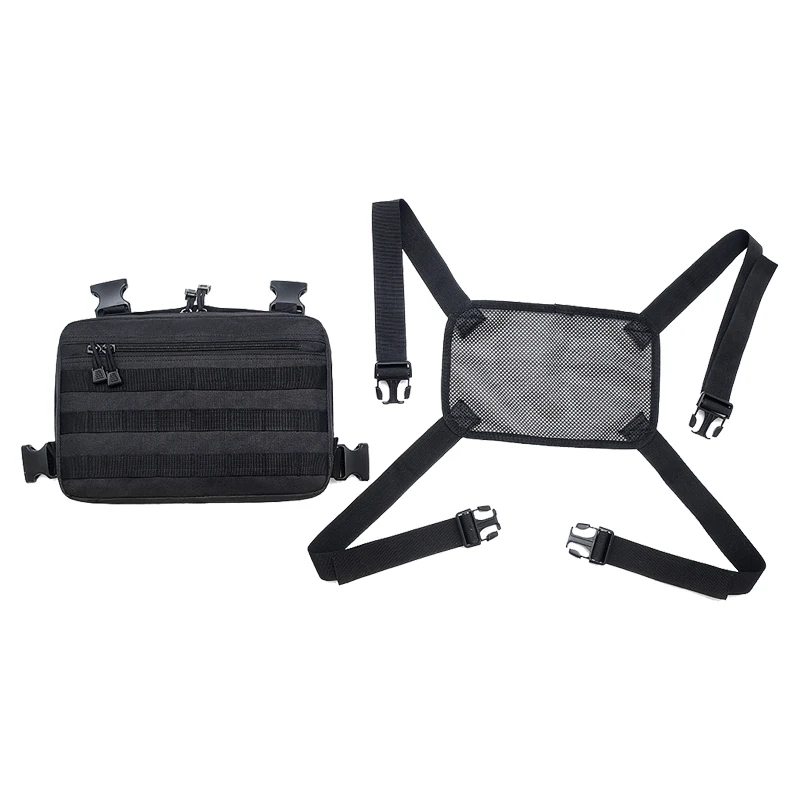 Tactical Borst Rig Bag, Recon Kit Bags Combat Edc Front Pouch Voor Wargame