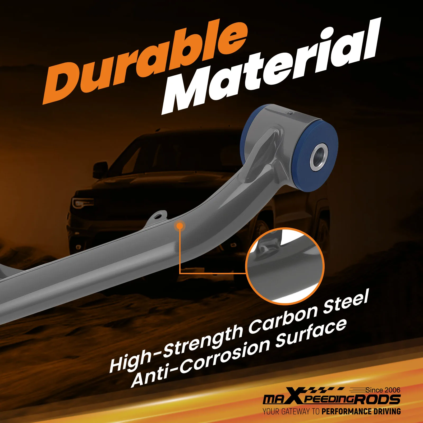 GSCシエラエラシルバド用リフトアッパーコントロールアーム、2500hd、3500hd、2001-2010、2-4"