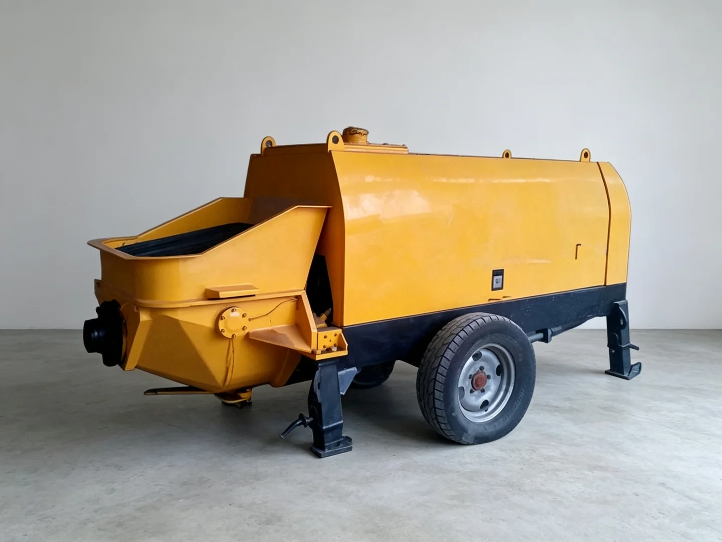 220V Electric Mini Concrete Pump Portable Secondary Column Grouting Machine Small Mortar Conveyor USA