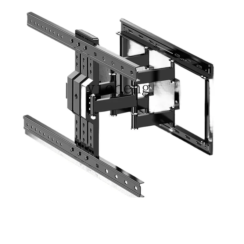 

ZK ultra-thin large screen embedded TV hanger 75 85 98 inch telescopic bracket