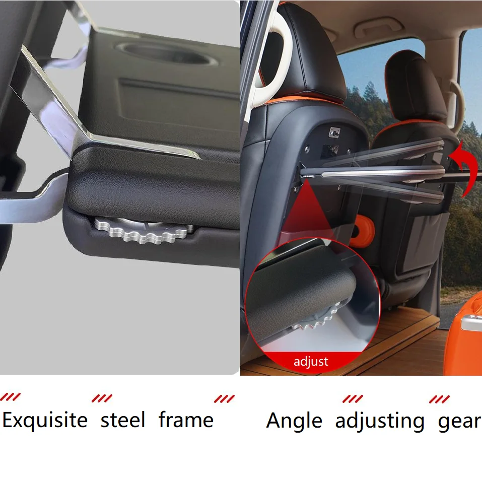 Hot Sale Carnival Luxury Car Interior Multifunctional Seat Panel Crystal Table Steering Wheel Desk Crystal Cover For Rear