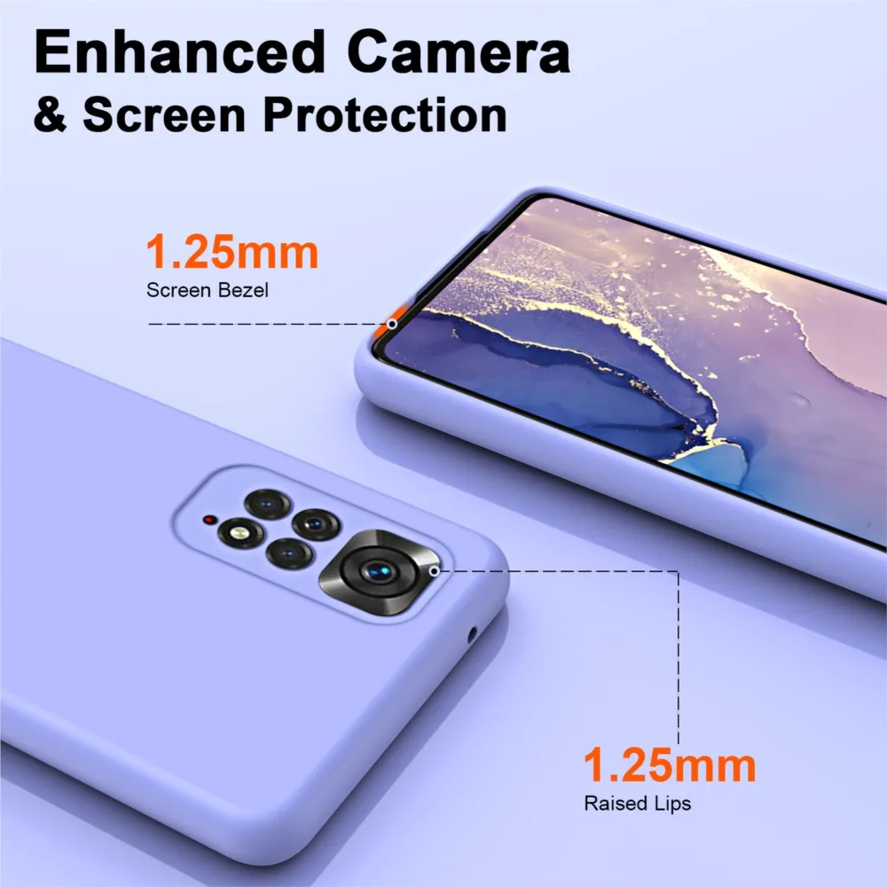 Original Phone Case for Xiaomi Redmi Note12 Pro 4G Liquid Silicone Fundas Redmi Note 12 Pro Soft Luxury Shockproof Cover Cases view 6