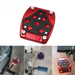 Universary Motorcycle Antislip Brake Pedal Cover Nonslip Motorcycle Footrest Foot Peg Multicolor Aluminum Alloy Brake Pedal