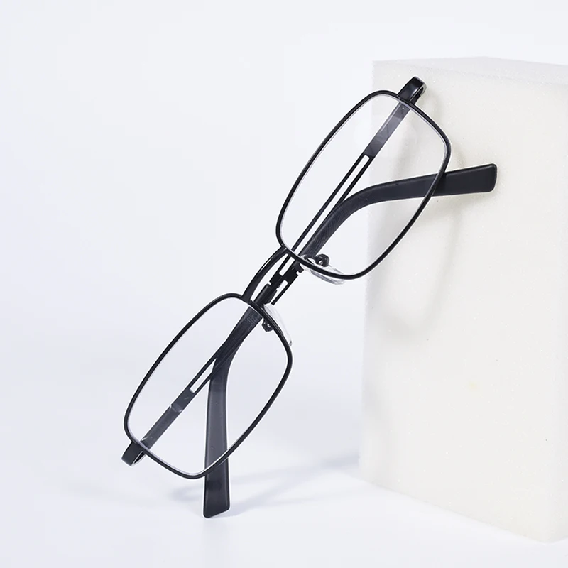 Metall Rahmen Männer Lesebrille Anti Blau Licht Vintage Business Hyperopie Brillen Männlich Lesen Brillen + 1,00 + 1,25 + 1,50 + 1,75 – Detail 3