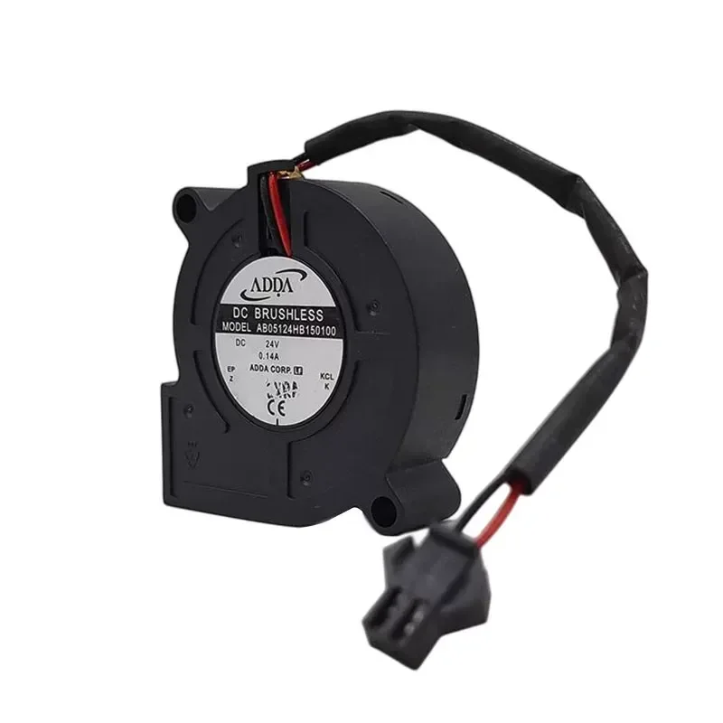 for ADDA AB05124HB150100 5015 5CM Cooling Fan 24V 0.14A for 3D Printer Humidifier