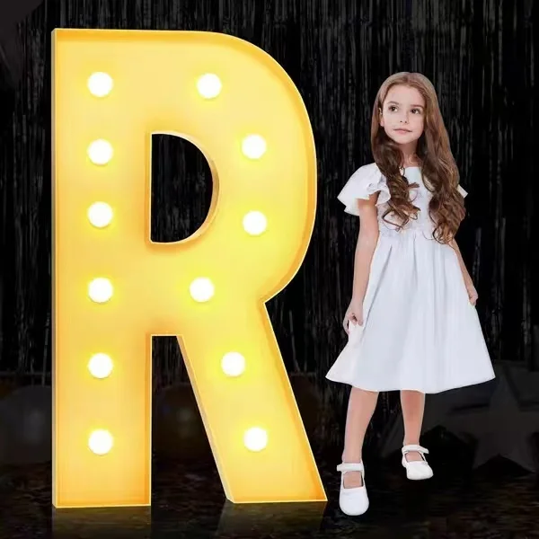 120Cm Lettervormige Led Licht Romantische Verrassing Voorstel Bekentenis Scène Decoratie Home Cocktail Party Verjaardagssfeer