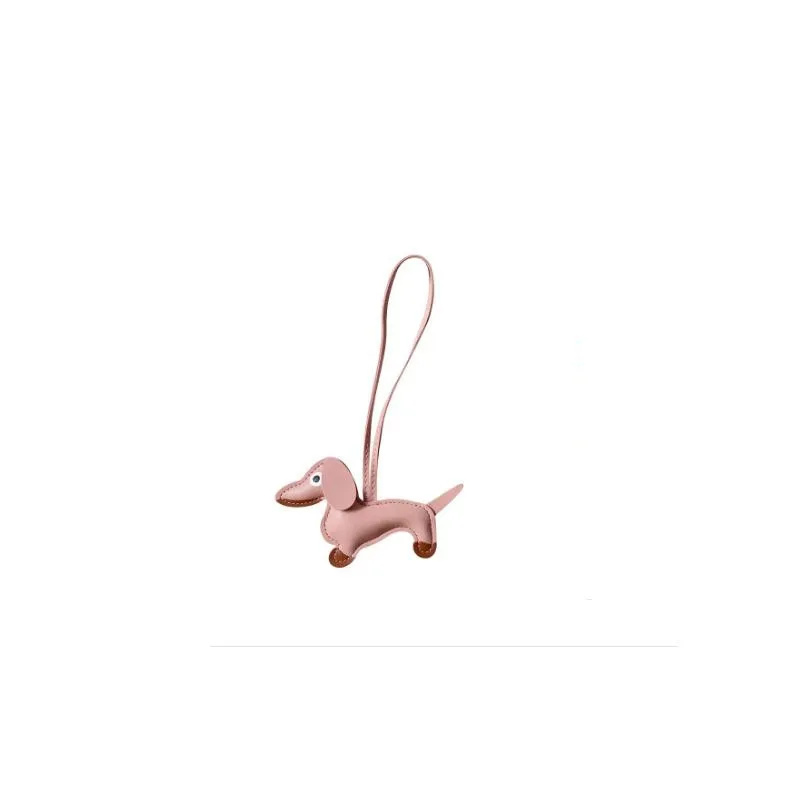 Lovely Dachshund Doggy Dog Buddy Bag Charm Handbag Car Hanging Decoration Ornament 15 Colors