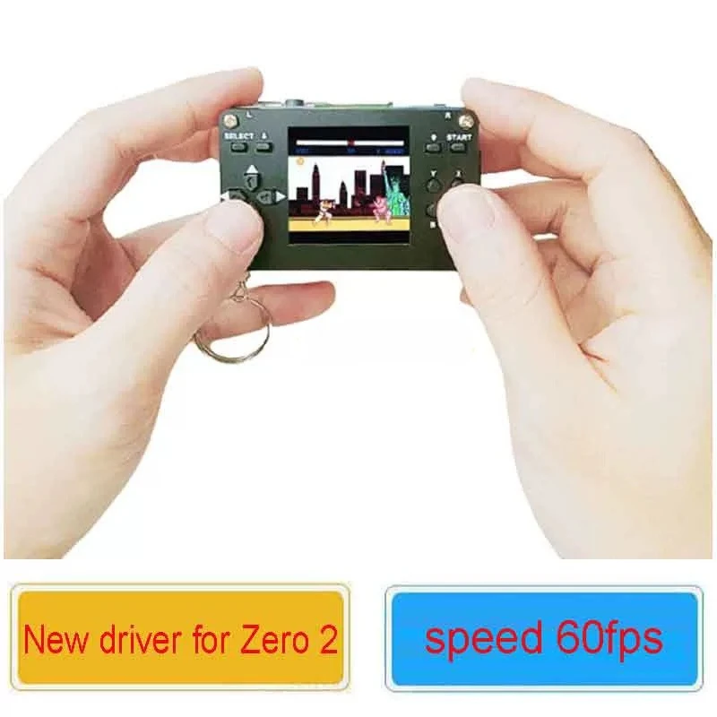 Raspberry Pi game console with speaker charging 1.54 inch LCD display zero W Pi0 kit