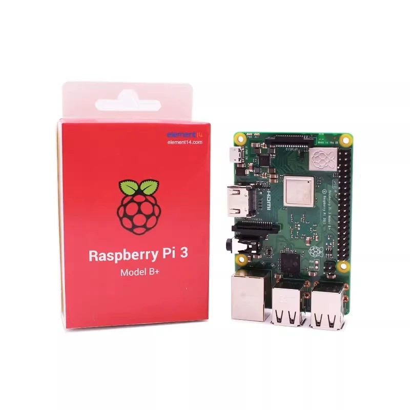 Raspberry Pi 3 Model B+ Raspberry Pi Raspberry Pi3 B Plus Pi 3B z WiFi i Bluetooth oraz obsługą Power-over-Ethernet nowy