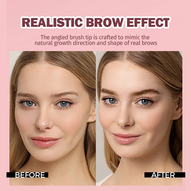 Non Easy Smudged Eyebrow Cream Waterproof Popular Eyebrow Long Lasting Color Rendering Smear-proof Korean Makeup Wild Eyebrow