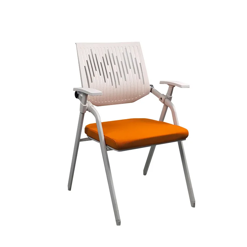 

Folding chair with backrest Office computer chair Comfortable and sedentary Conference training Household ergonomic chair