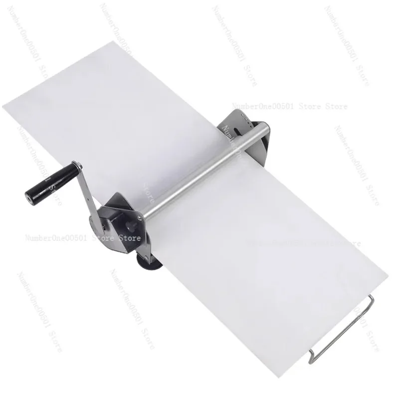 

Manual Hand Crank Laminating Dough Sheeter Foldable Pastry Machine for Croissants